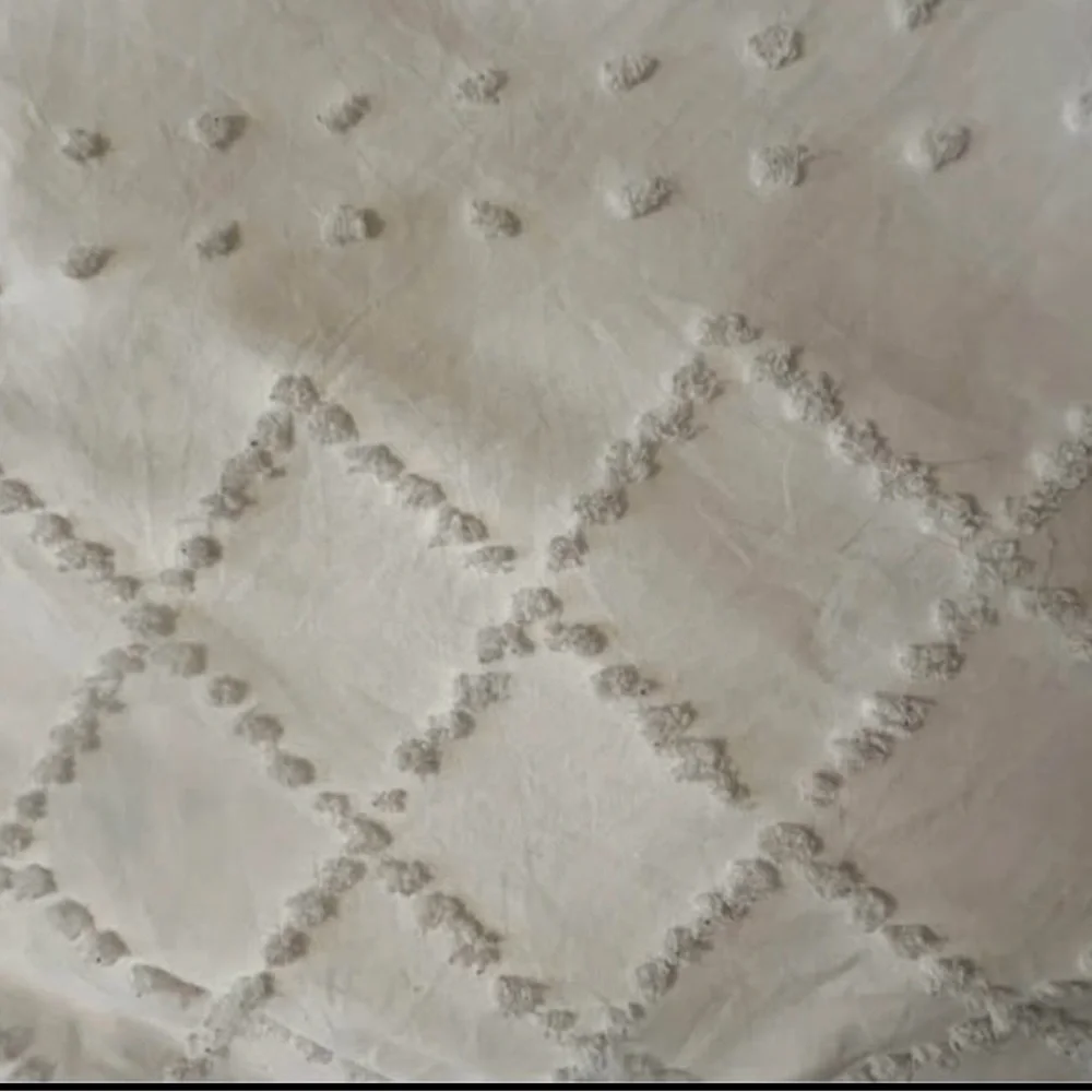 White Boho Comforter Set